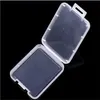 Protection Case Card Container Memory Card Boxes CF cards Tool Plastic Transparent Storage Easy To Carry6101010