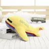 Dessin animé Simulation avion en peluche avion pour enfants grand oreiller enfant apaiser poupée cadeau d'anniversaire