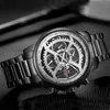 Naviforce Mens Sports Watches Men Top Brand Luxo Full Steel Quartz Data automática Relógio masculino Exército Militar Waterproof Watch216s