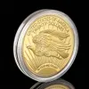 10pcs 1933 Liberty Gold Coins Craft Craft America of God we Trust Challenge Challenge Mint Coin6552437