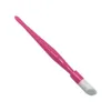 Easynail 50st Pink Soft Nail Cuticle Pusher Plastic Rubber Dark Purple Finns Högkvalitativa nagelverktyg6692183