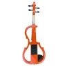 Naomi full -size 44 vast hout elektrisch stille viool ebbenhout fittingen viool esdoorn vaterbord pinnen kin rust staartstuk set9330937