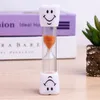 3 Minutes Sand Timer Clock Smiling Face Hourglass Decorative Household Kid Toothbrush Timer Sand Clock Gifts Christmas Ornaments Temporizador De Arena De 3 Minutos