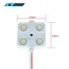 Freeshipping 10x4 LED bil inredning belysning 12V lampa vattentät inuti tak ljus kit för RV van båt trailer ljus vit bil styling