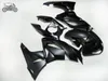 ABS Plastfeedningar för Kawasaki Ninja ZX-6R 2009 2010 2011 2012 Matt Black Body Fairing Kits 2009-2012 ZX6R ZX 6R 636 ZX636