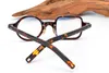 Marque hommes lunettes cadres Vintage rond lunettes myopes lunettes optiques hommes petites montures de lunettes pour lentille de prescription avec boîte