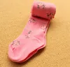 Top quality girl tights stocking autumn spring children floral cotton dance dress socks knitted elastic leggings2215494