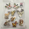 Embroidery Mix animal cat bird dog Iron On Patch Badge Bag Clothes Fabric Applique for boy children3247