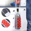 Ice Wine Cooler Väskor PVC Drycker Ölkylare Bag Portable Double Side Ice Wine Cooler Holder Carrier Travel Freezer Bag GGA2122