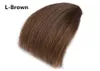 black/brown straight Front Neat Blunt Bangs Clip In One Piece Real Natural Hairpieces Synthetic Hair Extensions