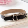 Dog Adjustable Letter Collar Pin Buckle Dogs Collars Neck Lace Pet Dog Supplies Red Pink Blue