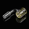 Hookah Thermal Banger Dab Prego Amarelo Duplo Paredes Bucket com 10mm 14mm 18mm Masculino Feminino Clear Acessórios De Fumar