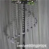 Novo estilo de desconto grande evento de casamento de cristal acrílico mandap chori jhula decorações de casamento gota de volta best0832