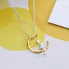 vente nouveau tempérament simple mignon lune chat pendentif collier clavicule chaîne pendentif animal fabricants bijoux cadeau en gros2958389