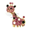 Metal Crystal USB Flash Drive 128GB Härlig Giraffe Animal Key Memory16GB 64GB 32GB Pen Drive God kvalitet till grossistpriser 4GB / 8GB