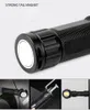 2020 Ny 360 ° Roterande USB-uppladdningsbar LED Stark ficklampa med magnet COB-arbetslampa bärbar belysning