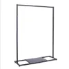 Clothes rack Showcase racks in men's and women's clothing stores Side-hanging clothes rack front Floor hanger