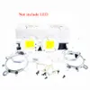 Freeshipping 60W 100W 200W Hochleistungs-LED-Kühlkörperkühlung mit 12V-Lüftern + 44-mm-Objektiv + Reflektorhalterung für DIY 20 30 50 100 200W Watt LED