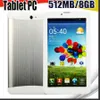 168 DHL 7 인치 3G 전화 통화 태블릿 PC 안 드 로이드 4.4 MTK6572 512MB RAM 8GB ROM 듀얼 코어 1.2GHz 듀얼 카메라 GSM WCDMA GPS Blutooth B-7PB