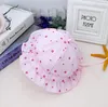 Bébé coton pêcheur casquette chapeau garçon récréatif parasol casquette mince été femme toile soleil bonnet casquettes avec petit arc # MZ03