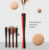 1Pcs Fundação de escova da composição Pro BB CC Creme Podwer macio Cosmetic Beleza Ângulo Essencial Flat Top Make Up Brush Tool