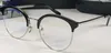 Luksusowe Klasyczne Kobiety Proste Styl Okulary Optyczne Kot Eye Design Rama Przezroczyste Obiektyw Popularny Mody Clear Okulary 3387