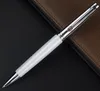 Monte Mount Pen Carbon Fiber Pen Material Crystal Writing Gel Roller Ball Point för Business School119331316