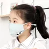 어린이를위한 브리더 밸브 PM2.5 안티 먼지 마스크와 어린이 만화 일회용 보호 얼굴 마스크 레이어 두꺼워 페이스 마스크