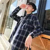 Flannel Plaid Shirt Men Cotton Autumn Male Casual Long Sleeve Autumn Men Clothes Slim Fit Long Sleeve Plaid Cotton Casual S