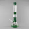 Bong Nuevo diseño Bongs Tubos de agua de vidrio Bongs Bongs de agua con labios coloridos 18 mm Cubilete conjunto Bong Tubos de agua Plataformas petroleras