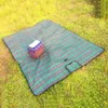 200cm * 50cm Vattentät vikning Picnic Mat Utomhus Camping Fuktsäkert filt Portable Vandringstrand Barn Crawling Pad Mat