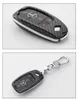 Mercedes A B C E Classe W204 W205 W212 W213 GLC GLA GLK GLA CLA Fibre de carbone ABS Étui à clés en plastique Couverture Anneau Chaîne Porte-clés Porte-clés 2362515