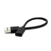 2st/Lot USB 3.1 Typ C MTYPE C Kvinnlig förlängningsdatakabel 20 cm