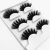 25mm 3D falsche Wimpern gefälschte Wimpern langes Makeup 3D Mink Wimpern Wimpernverlängerung Mink Wimpern Schönheit Makeup Werkzeuge