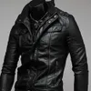 Zogaa мотоцикл кожаная куртка мужчины 2019 осень зима мужская кожаная куртка Jaqueta de couro masculina mens coats1