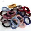 New Fashion Colorful Hair Band For Women Girls 20PCS/Set Spiral Elastic Rubber Hairband Ponytail Holder Hair Ring HZ