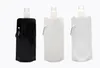 Newest 480ml foldable water bottle Portable folding sports water bottles Drinkware Bag 2022