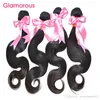 Trames Glamour Pas Cher Cheveux Brésiliens Weave Bundles À Vendre Indien Péruvien Malaisien Cheveux 10Bundles Original Cheveux Humains Tisse Pour Blac