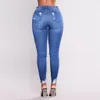 Women Jeans Denim For Women 2019 Plus Size Jeans High Waist Hole Leggings Skinny Slim Fitness Pants Female Trousers