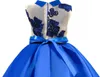 Flower girl Dresses Wedding Baby Girls Dresses Summer Boutique Children Clothing Princess Kids Clothes Outits Party Ball Gown Dresses LF030D