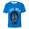 Rapper Hip Hop Juice WRLD 3D T-shirt Moman Mulheres Moda de verão O-Gobes Manga curta Funny T CHAMISTAS GRÁFICAS TEES STREETHEATH279I