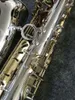 Ny Jupiter Jas-1100sg Alto Saxofon Eb Tune Brass Musical Instrument Nickel Silver Plated Body Gold Lacquer Key Gratis frakt