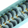 10 Pairs Faux Mink Lashes 3D Natural  Fluffy Wispy False Eyelashes Extension Handmade Eye Lashes Full Strip Eyelash