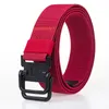 Fashion Sport Tactical Elastic Nylon Men Belt UNISEX Doppio anello Cinture con fibbia per uomini in giro per la cintura da donna in vita casuale 3517597 3517597