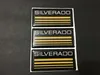 car sticker Silverado 1500 Chevy Custom Epoxy resin Emblem Pillar Cab Badge Logo car styling