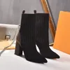 Дизайнер-л 10см носок ботильоны Женские HighTop сапоги отыграться шахматном порядке каблуке сексуальная женщина туфли размер 35-42