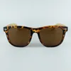 Wood Sunglasses Black Frame Bamboo Temples Hand Made Vintage Men Sun Glasses Traveller Style 4 Colors