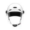 Smart4u E10 Automatic Answering bluetooth Half Face Helmet For Motorcycle Scooter Electric Vehicle Bike from youpin - Black