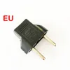 Adaptador de saída 250 V 10 A EUA/UE/ AU Conversor Universal Travel Wall Carregador de energia CA 2 pinos redondos Tomada 6 A 125 V Adaptador