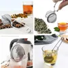 Infusor de chá de alta qualidade Esfera de aço inoxidável Coador de chá Filtro de ervas de café Difusor Alça Bola de chá
